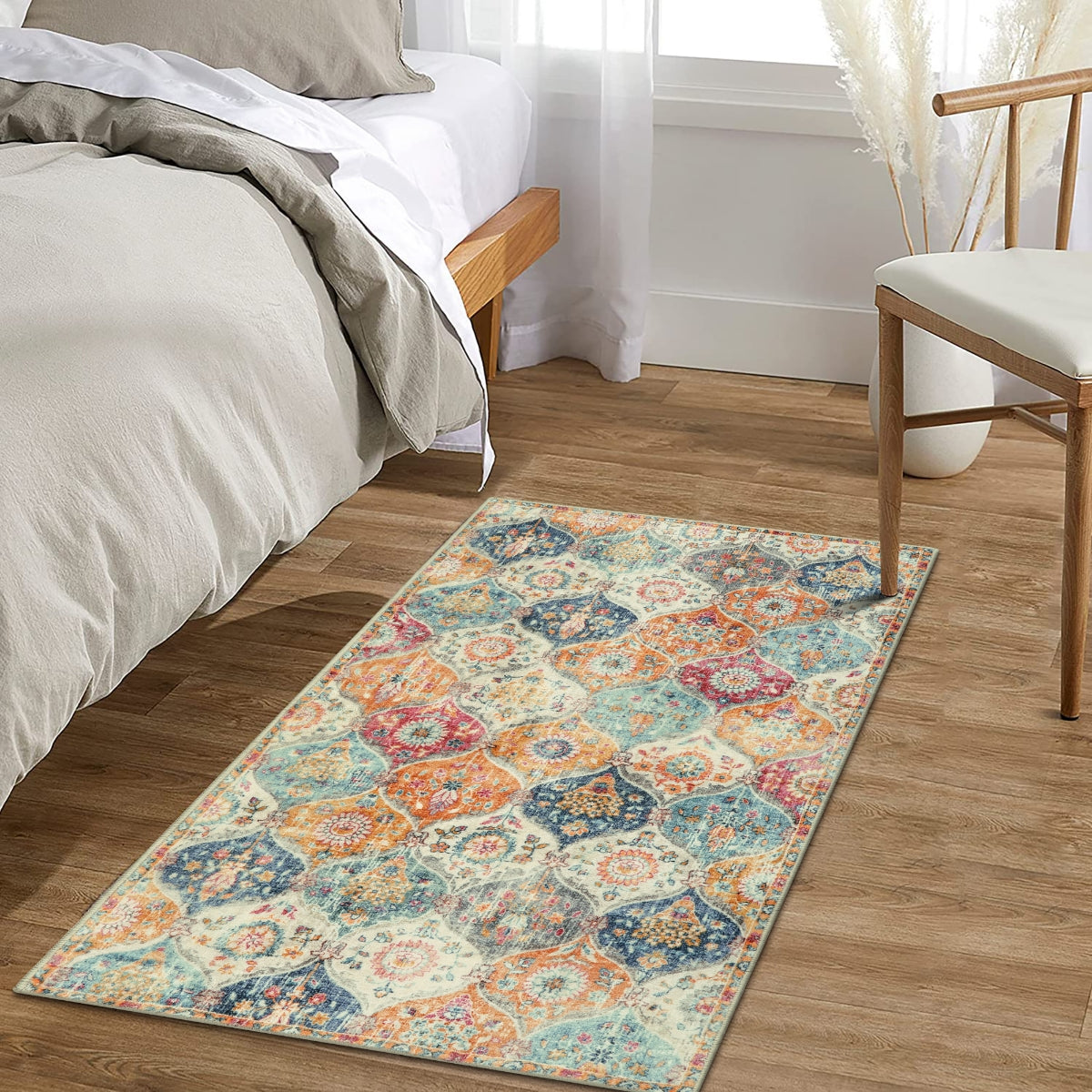 RUG CLEANER Moroccan Trellis Cream/Multi Carpets