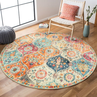 RUG CLEANER Moroccan Trellis Cream/Multi Carpets
